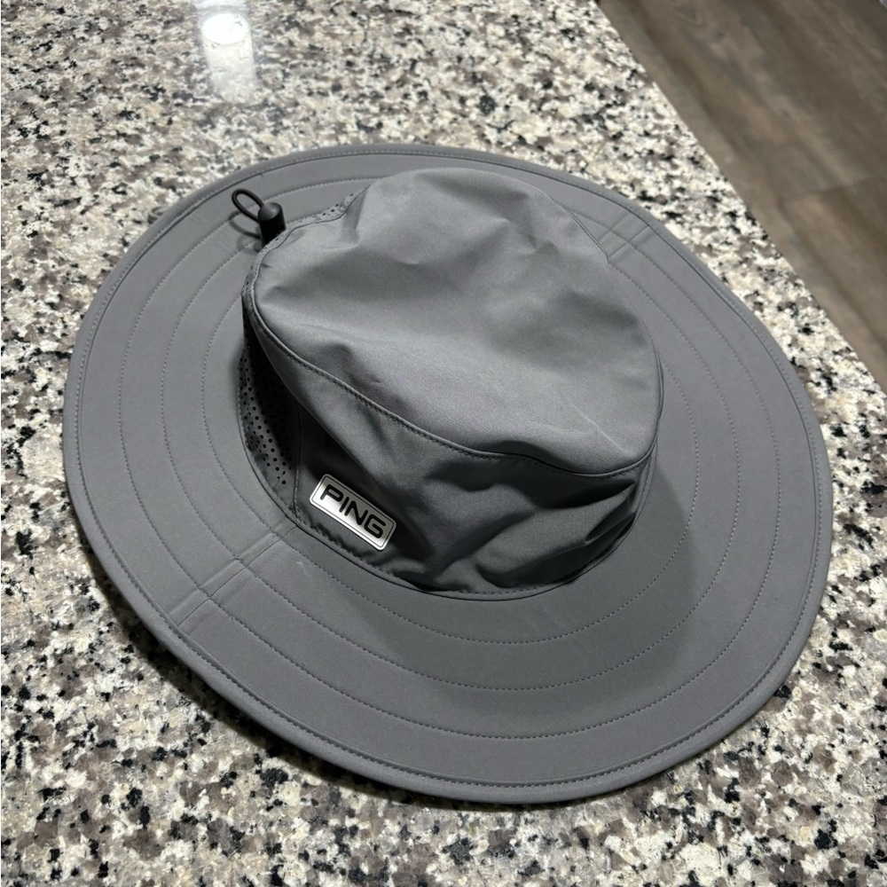 Ping wide brim golf hat